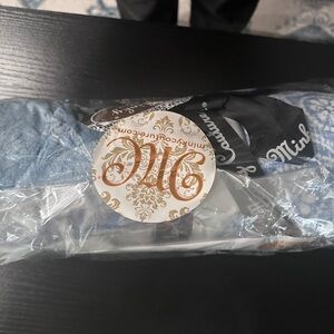 Mink Couture Blue Kaleidoscope Blanket -Floral Spring/Easter Throw